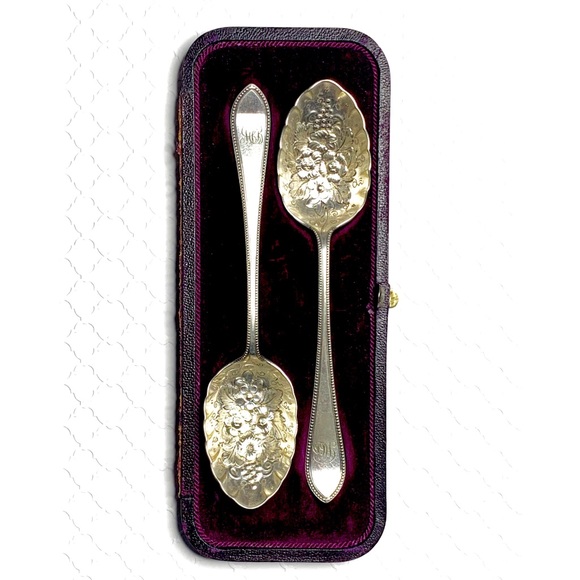 Antique Flowers & Grapes_Silver Spoons - Picture 3 of 8